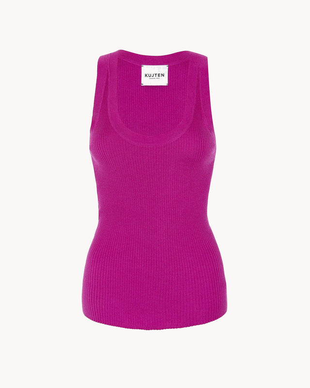 Tank Top Nael fluorescent purple - Image principale