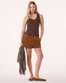Tank Top Nael dark chestnut