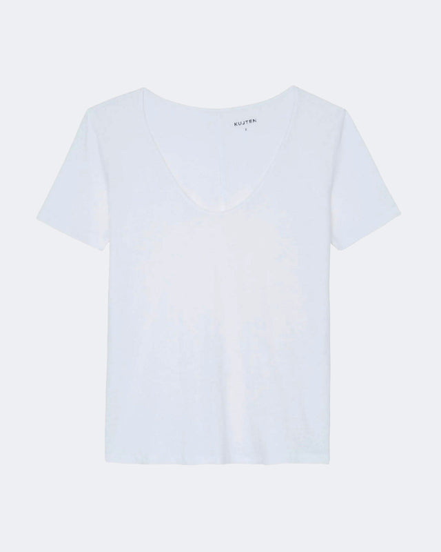 T-Shirt Janis white - Image principale