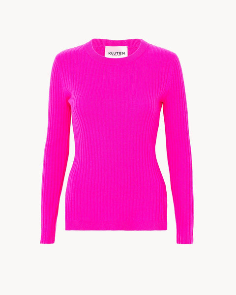 Pull Bibi rose néon - Image principale