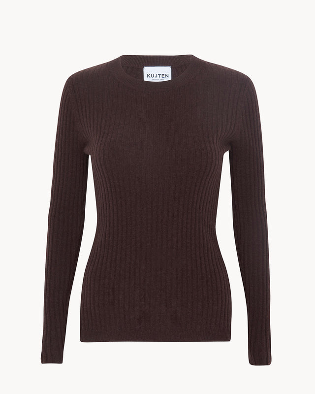 Sweater Bibi dark chestnut - Image principale