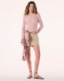 Pull Bibi rose pastel