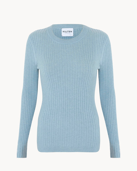 Pull Bibi bleu vintage - Image principale