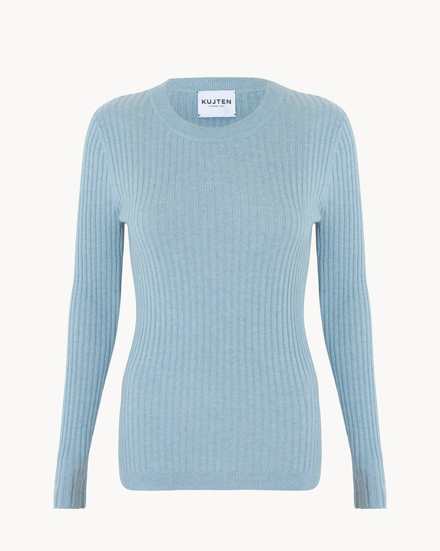 Pull Bibi bleu vintage - Image principale