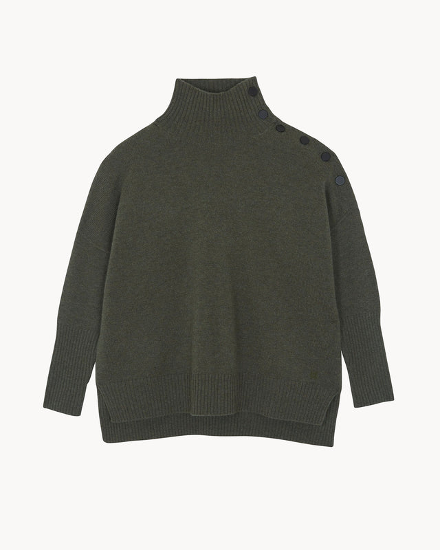 Sweater Pinko dark khaki - Image principale