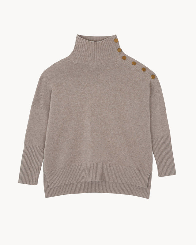 Pull Pinko marron noisette - Image principale