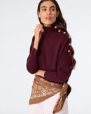 Pull Pinko bordeaux