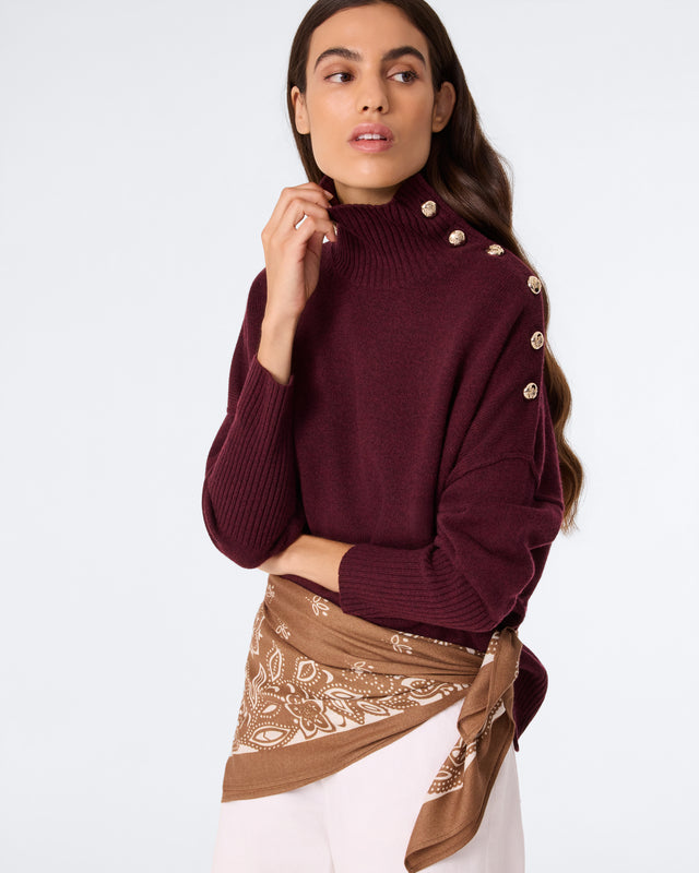 Sweater Pinko Burgundy - Image principale