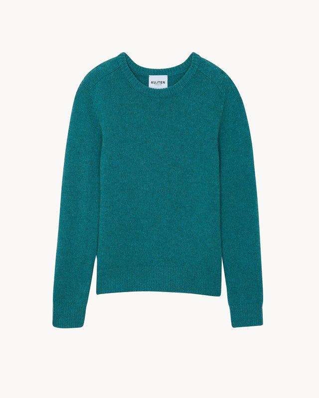 Sweater Nanami marl green - Image principale