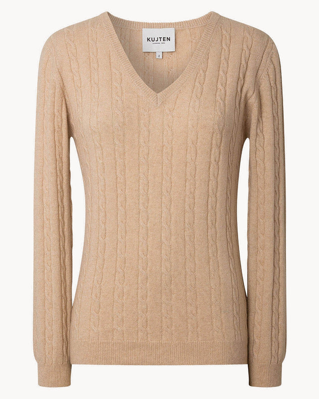 Pull Olive beige organic - Image principale
