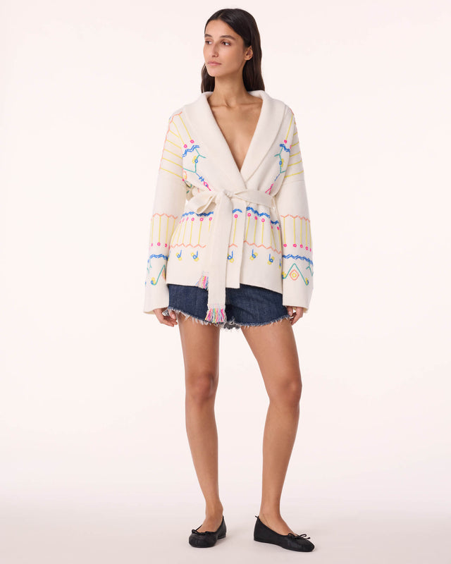 Jacket Mazigh white - Image principale