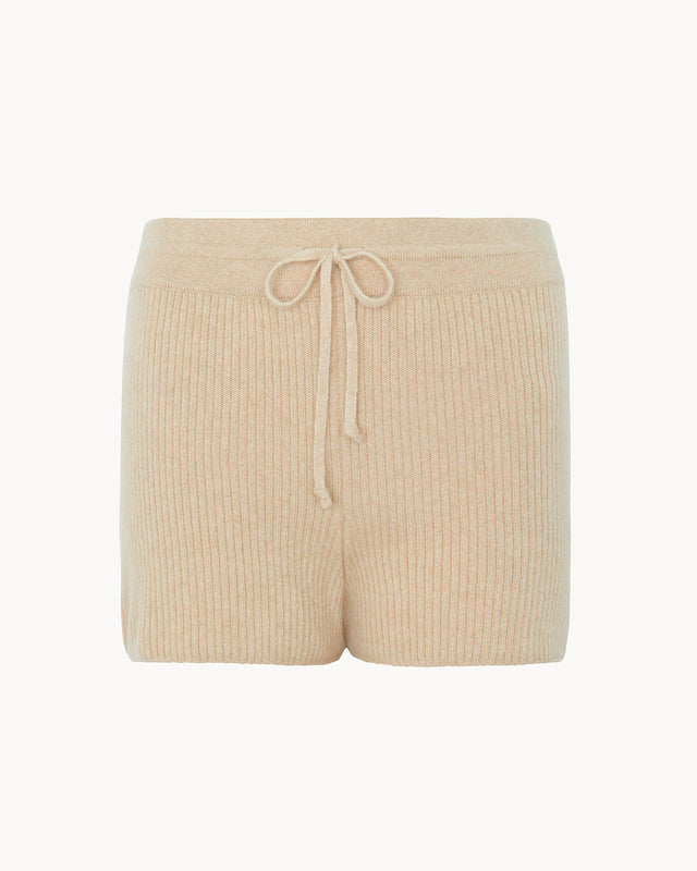 Shorts Yu organic beige - Image principale