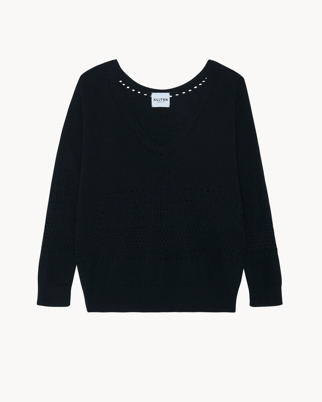 Sweater Lilla black - Image principale