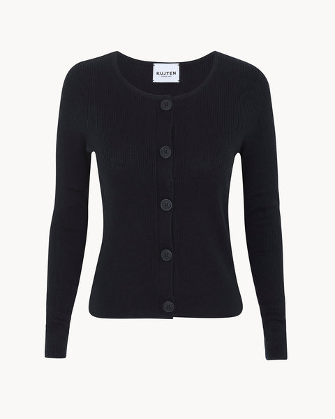 Cardigan Thiziri noir - Image principale
