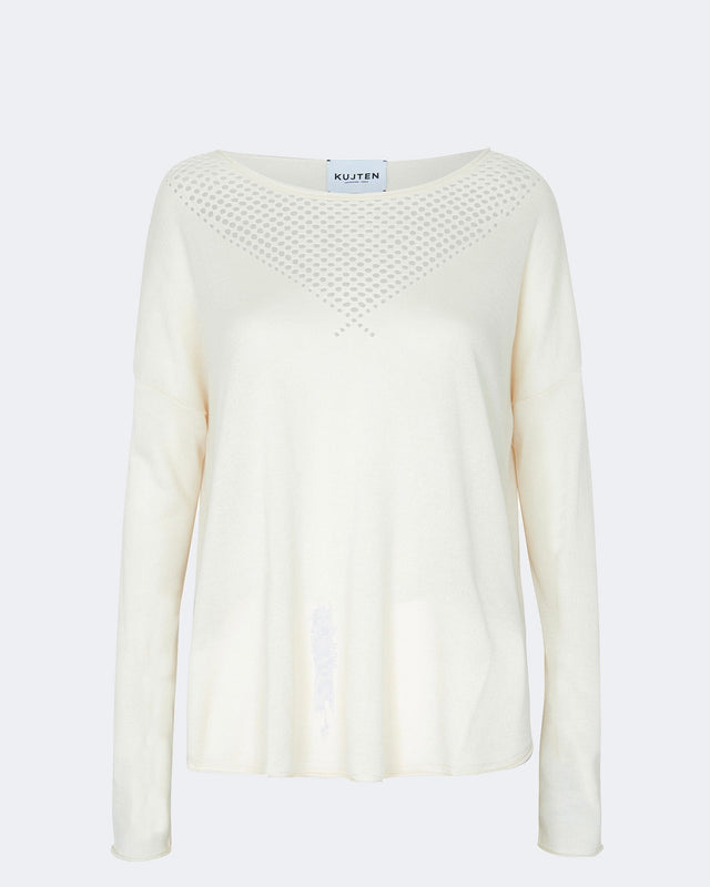 Sweater Malha white - Image principale