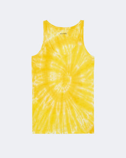 Top en lin jaune pour femme - Kujten packshot