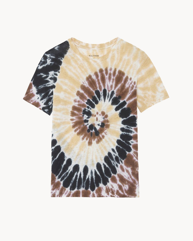 T-Shirt Aya Sunny marron camelo - Image principale