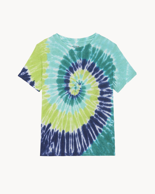 T-Shirt Aya Sunny blue green - Image principale