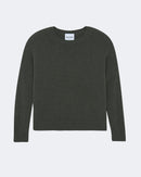 Pull en cachemire kaki pour femme - Kujten packshot