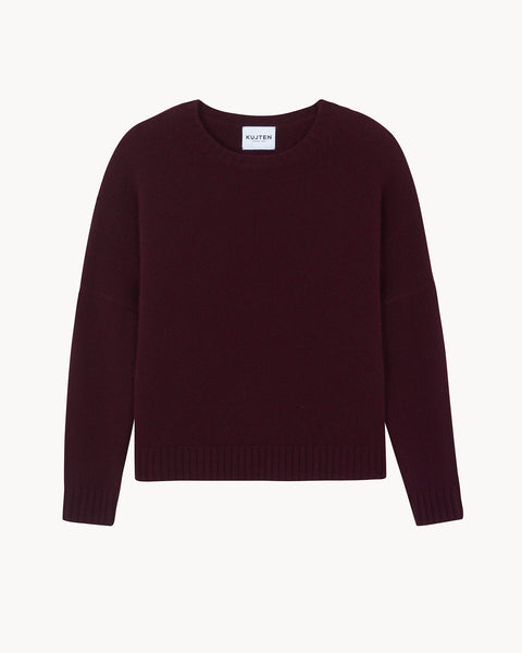 Sweater Romelie burgundy - Image principale