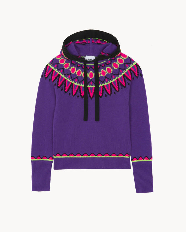 Hoodie Magnus deep purple - Image principale