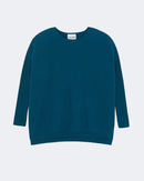 Pull en cachemire vert pour femme - Kujten packshot
