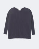 Pull en cachemire bleu pour femme - Kujten packshot