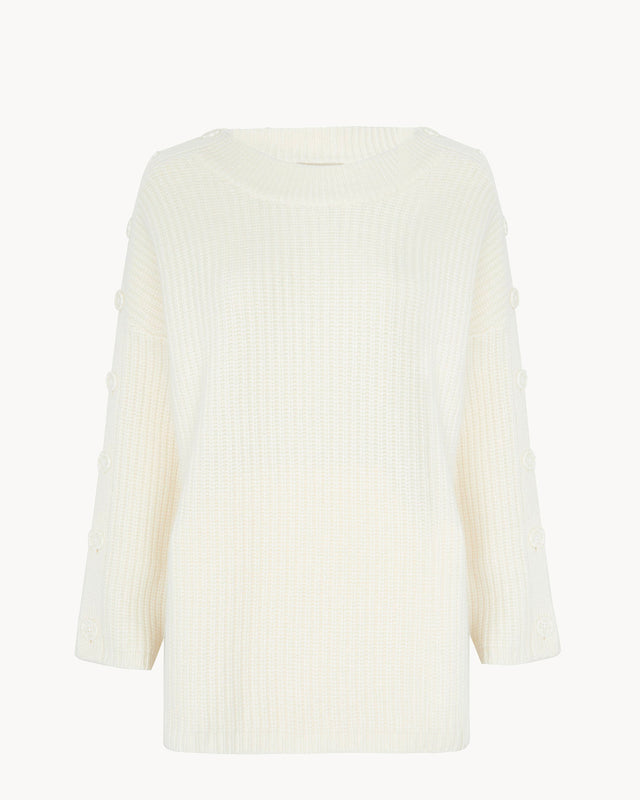 Sweater Vivian white - Image principale