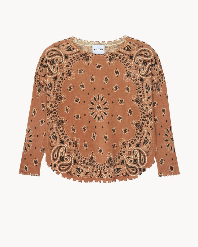 Sweater Mela Bandana caramelo - Image principale