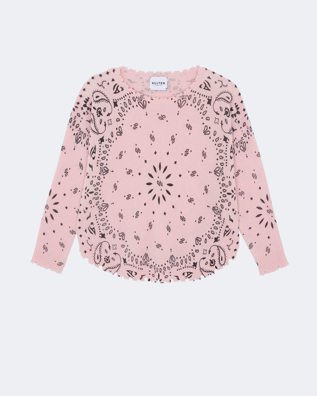 Pull Mela Bandana rose vintage - Image principale