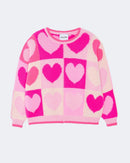 Pull en cachemire rose pour femme - Kujten packshot