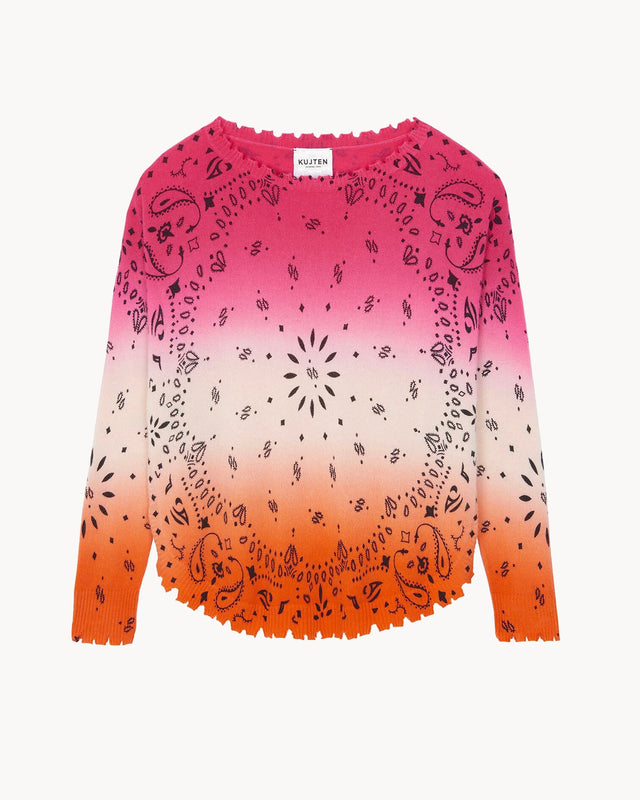 Sweater Malo fluorescent pink - Image principale