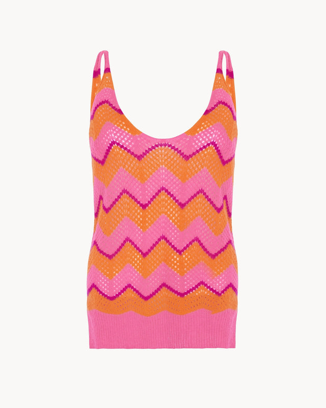 Top Tulio fluorescent orange - Image principale