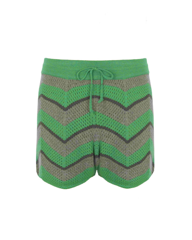 Shorts Tuli marl khaki - Image principale