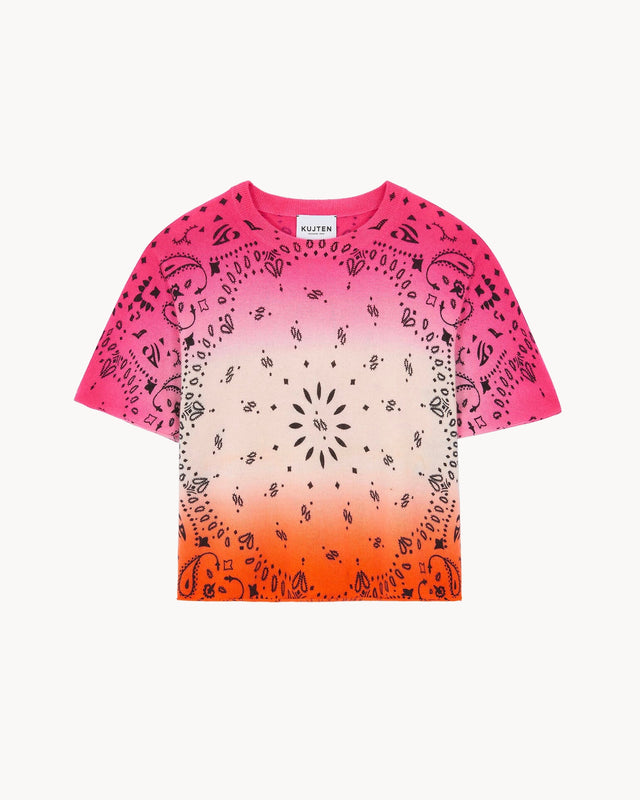 Top Teo rose fluo - Image principale