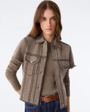 Vest Jessinda Marl Khaki