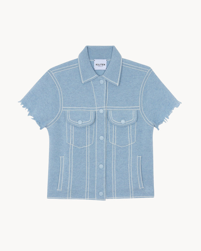 Jacket Jessinda sky breeze blue - Image principale
