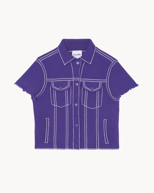 Jacket Jessinda deep purple - Image principale