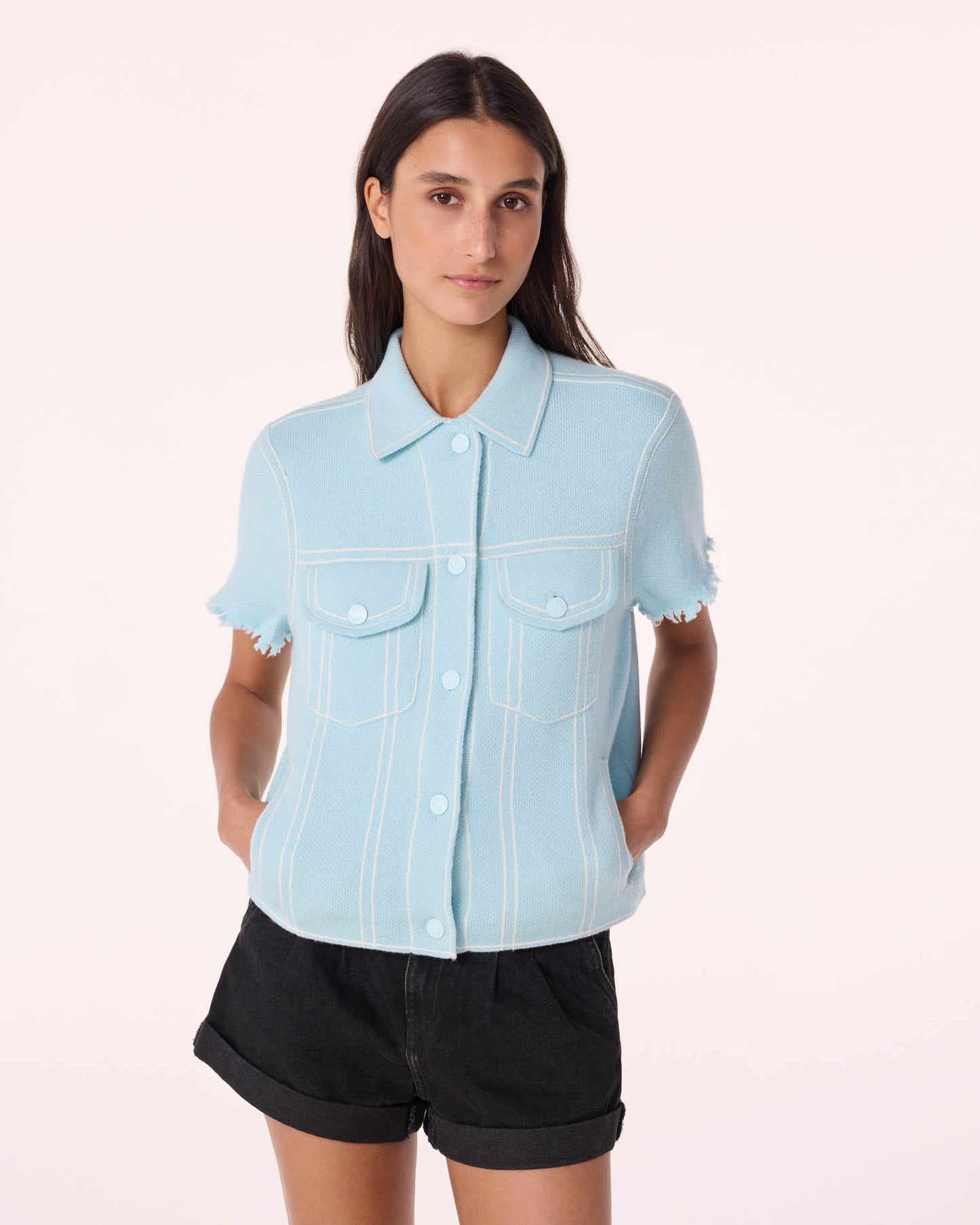 Veste Jessinda Vert Pastel