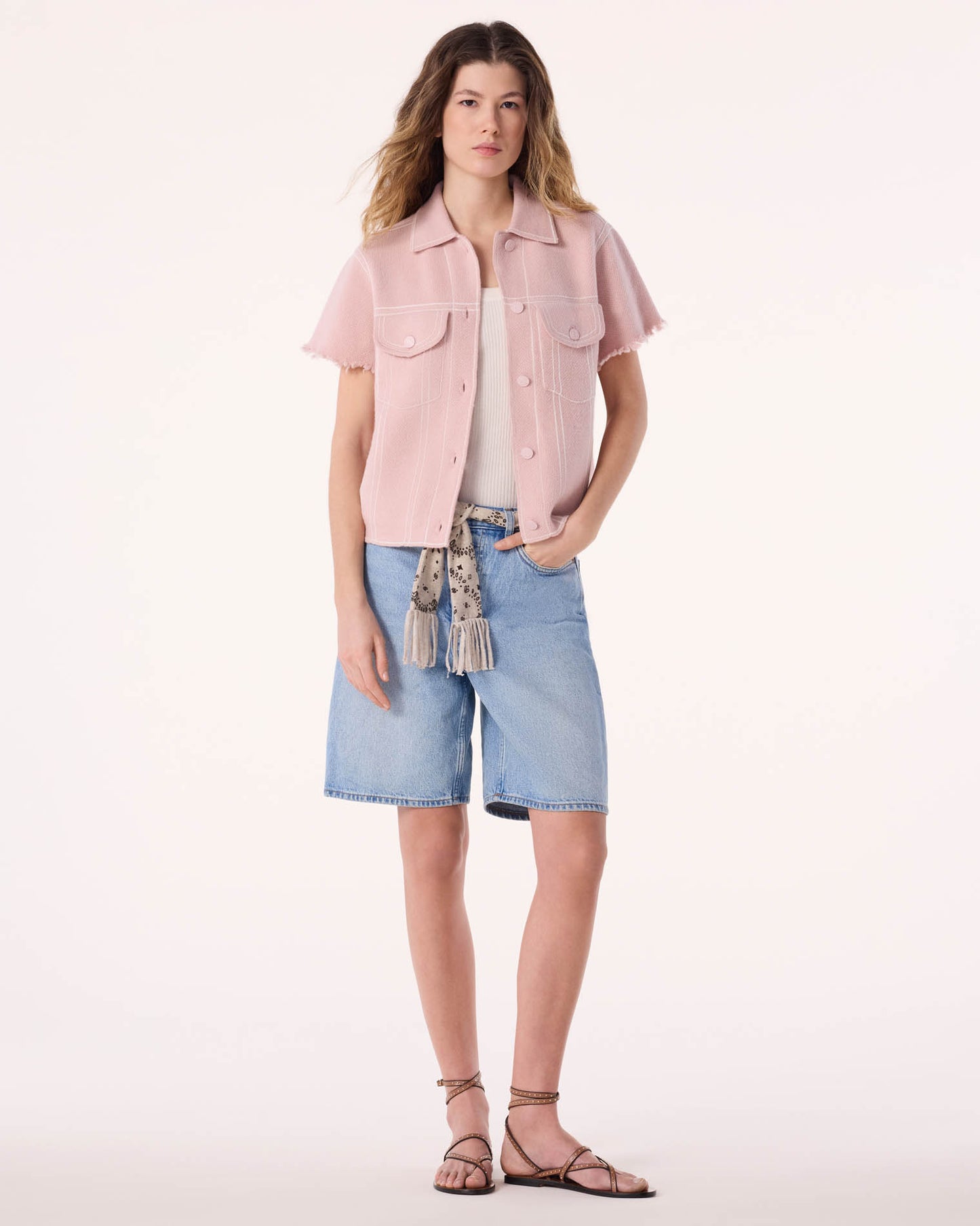 Jacket Jessinda pastel pink