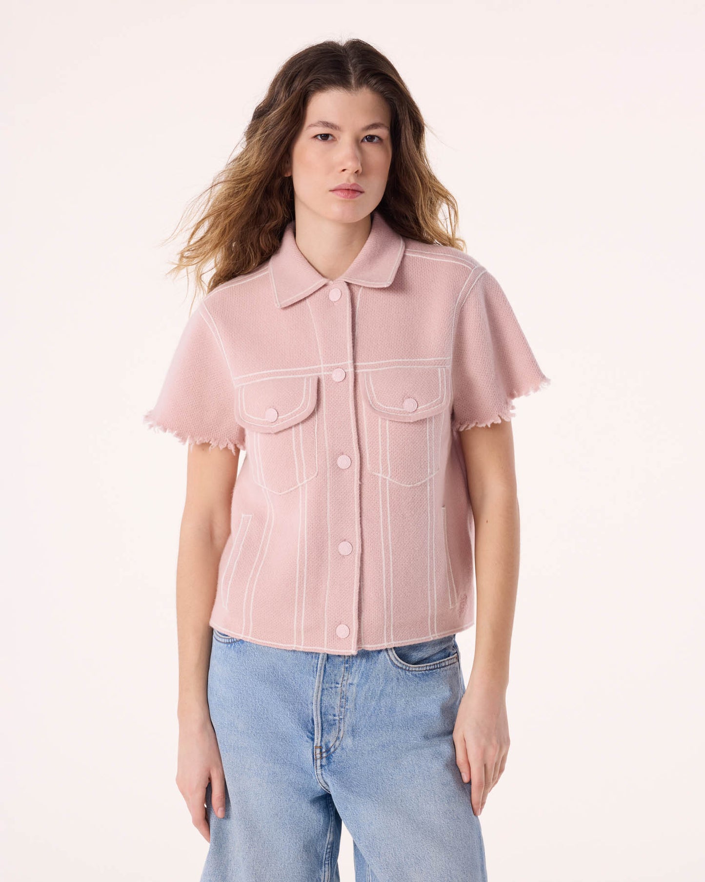 Jacket Jessinda pastel pink