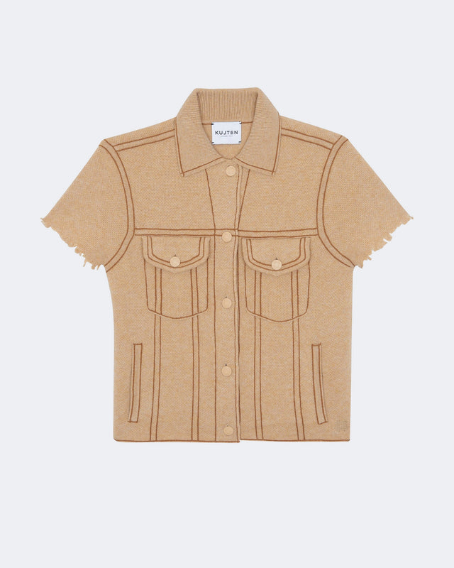 Vest Jessinda latte - Image principale