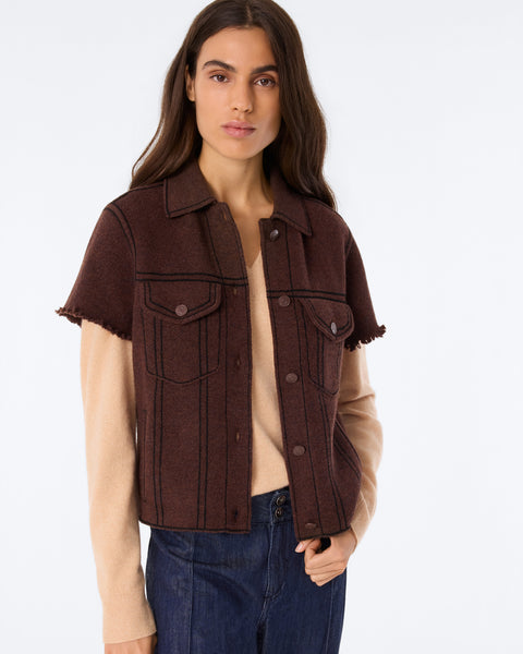 Vest Jessinda espresso - Image 2