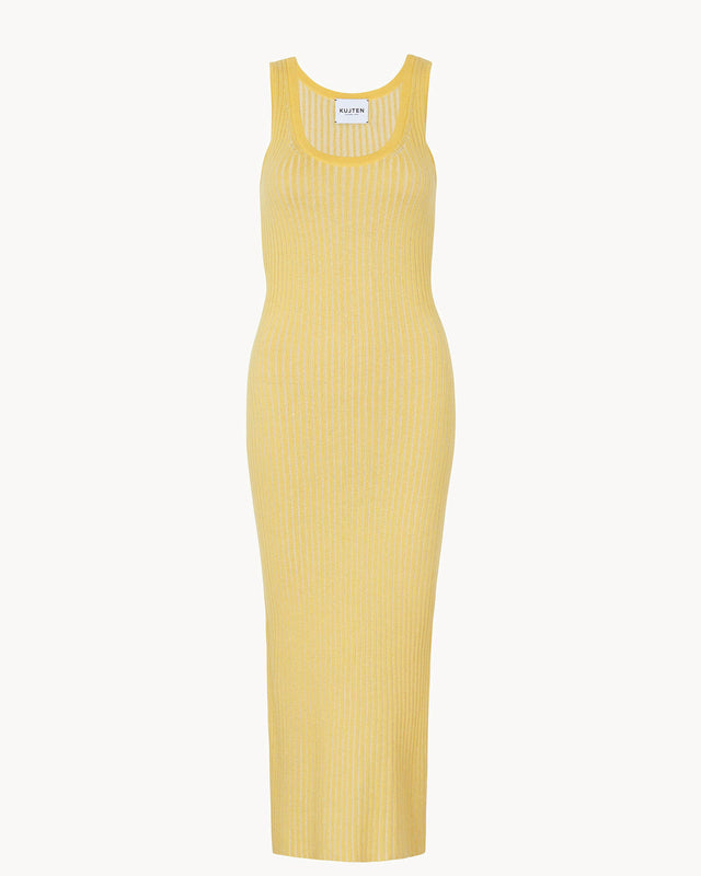 Dress Nala light yellow - Image principale