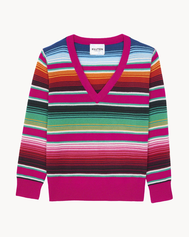 Pull Edouardo rose magenta - Image principale