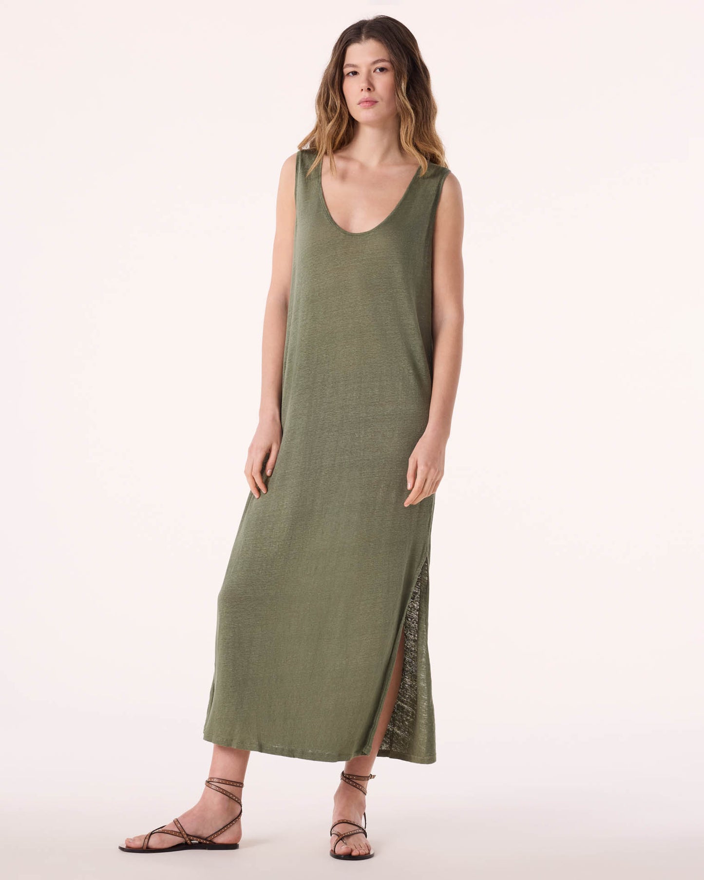 Dress Ramo light khaki