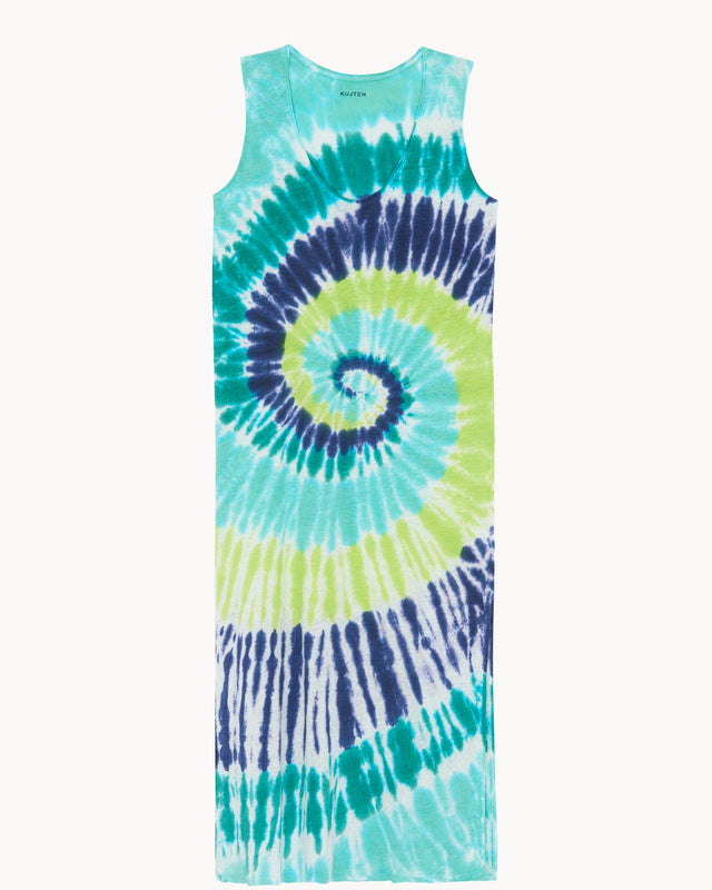 Dress Ramo Sunny blue green - Image principale