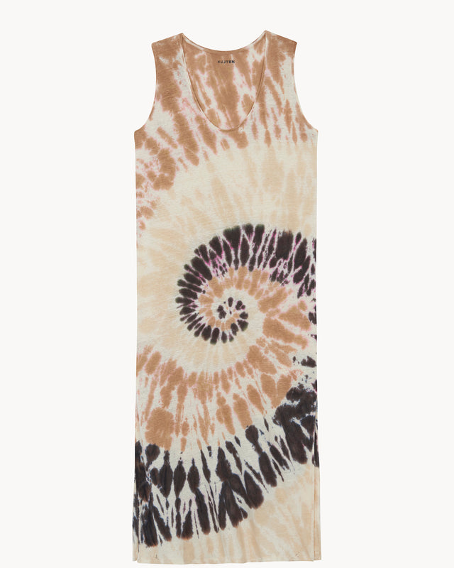 Robe Ramo Sunny marron organique - Image principale