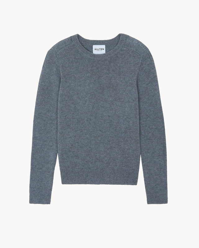 Sweater Amane flannel gray - Image principale