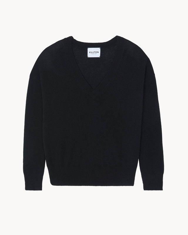 Sweater Wendy Plain black - Image principale